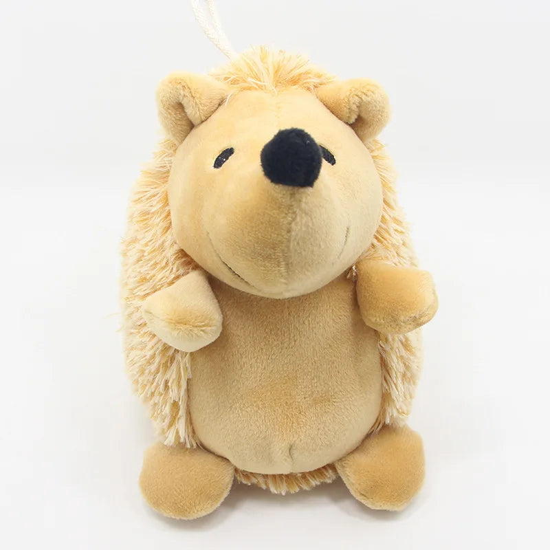 Hot-selling pet sound toys hedgehog, dog relief gnawing plush hedgehog toy products Hot-selling pet sound toys hedgehog