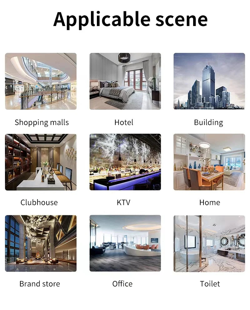 Electric Sprayer Essential Oil Diffuser Fragrance Air Freshener Scent Machine 150ML Smart Control Aroma Diffuser Home Appliance