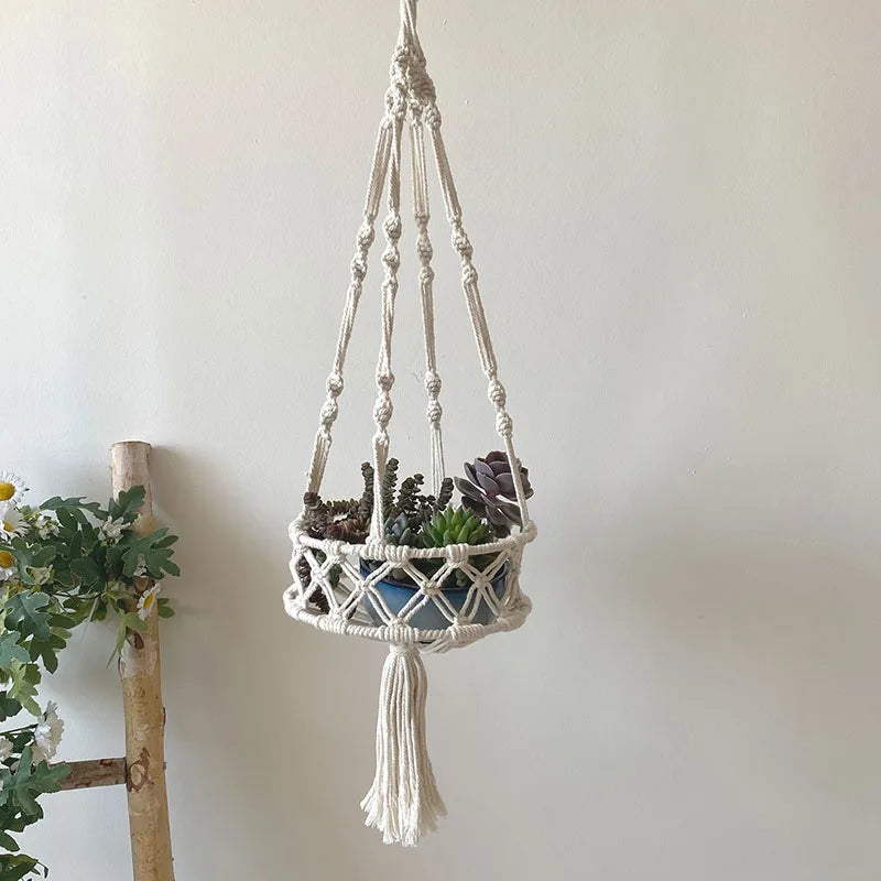 Handwoven Tapestry Pet Cat Hammock Bed Bohemian Wall Hanging Basket Window Perch Cat Swing Washable kitten Net Sleeping House