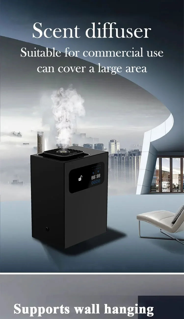 Commercial HVAC Scent Fragrance Essential Oil Machine with Smart APP Control Professional Fragrance Aroma Diffuser A600