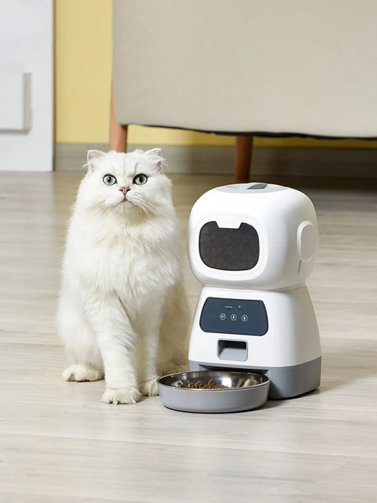 1PC Intelligent Pet Feeder - Cat And Dog Feeding Device - Automatic And Precise Feeding Intelligent Feeder