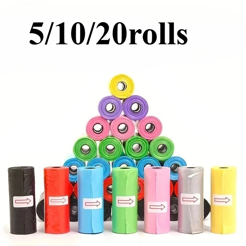 Dog Poop Bags Pet Poop Bags Disposable Dog Waste Bag Bulk Poop Bag Leak-Proof Dog Waste Bags for Pet Supplies
