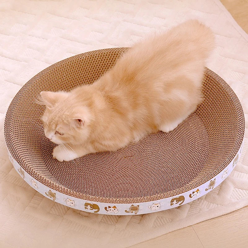 Cat Interactive Toy Rascador Para Gatos Cat Scratching Board Cat Scratcher Corrugated Cardboard Claw Grinding Cat Bed Nest