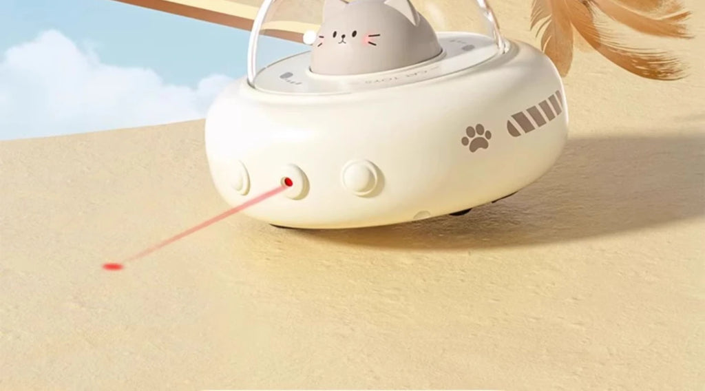 3-in-1 Automatic Intelligent Pet Teaser Toy – Interactive Cat & Dog Toy for Indoor Fun & Engagement