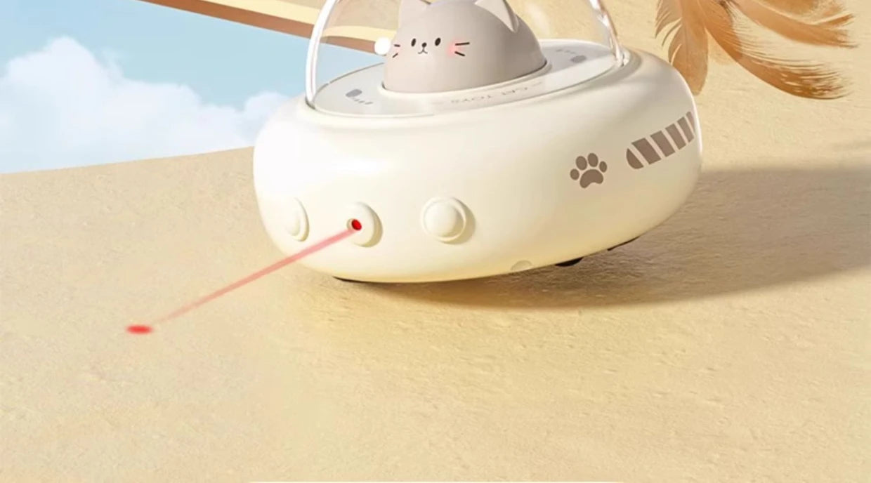 3-in-1 Automatic Intelligent Pet Teaser Toy – Interactive Cat & Dog Toy for Indoor Fun & Engagement