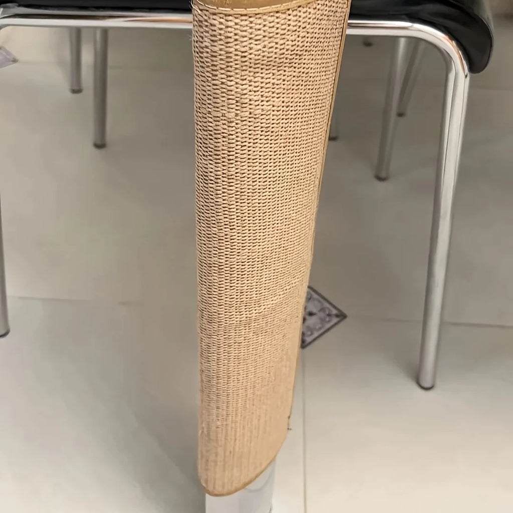 A sturdy and thick cat scratch board - free of clutter, designed for sofa safety, used for exercise and relaxation