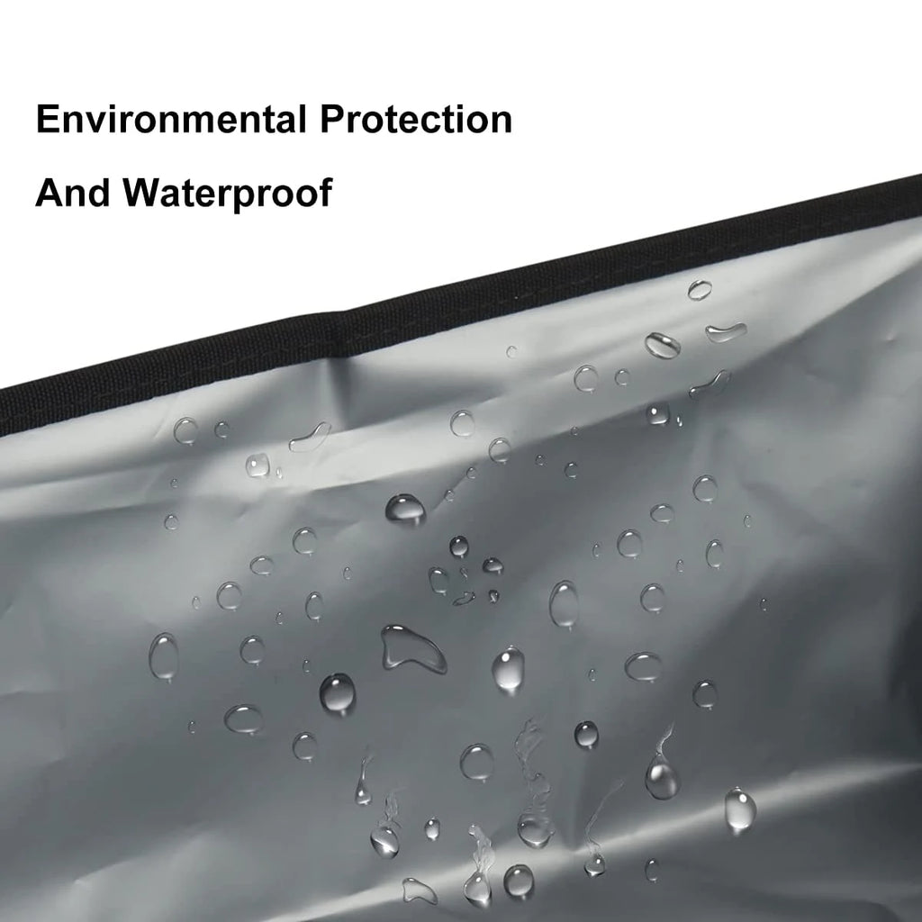 EFCAT Portable Cat Simple Litter Box With Cover Foldable Waterproof Large Size Outdoor Pet Kitten Travel Toilet