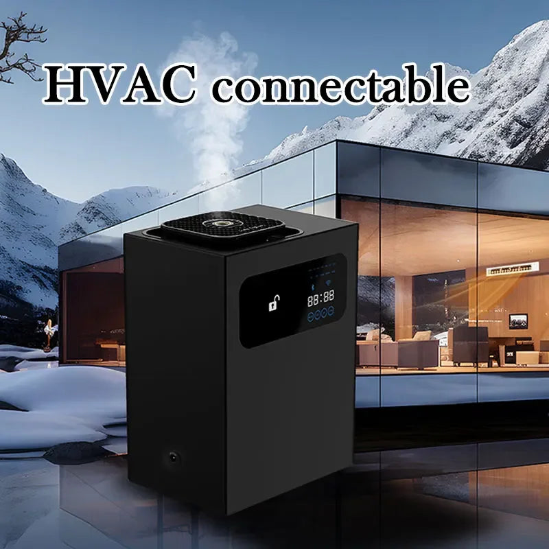 Commercial HVAC Scent Fragrance Essential Oil Machine with Smart APP Control Professional Fragrance Aroma Diffuser A600