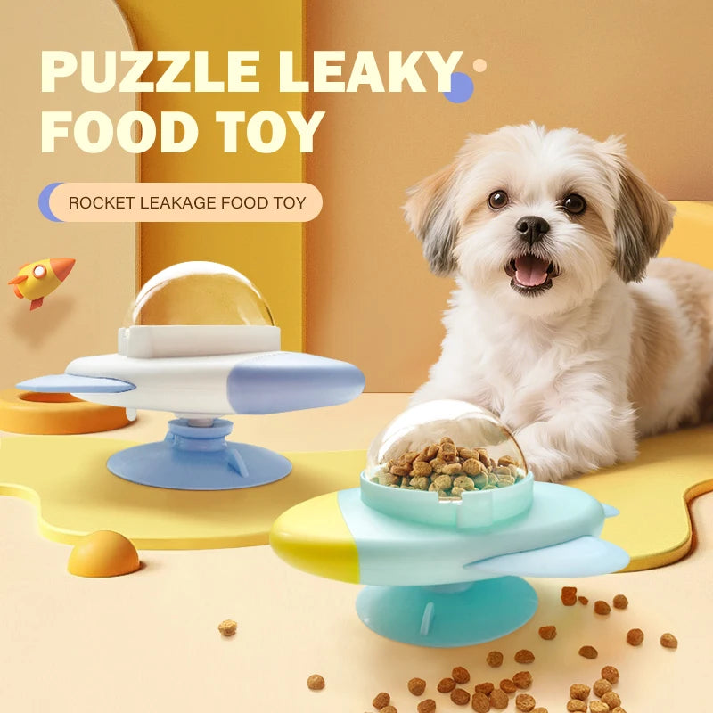 Dog Puzzle Toy Adjustable Treat Dispensing Toys Dog Food Dispenser Toy Interactive Cat Ball Slow Feeder Indoor