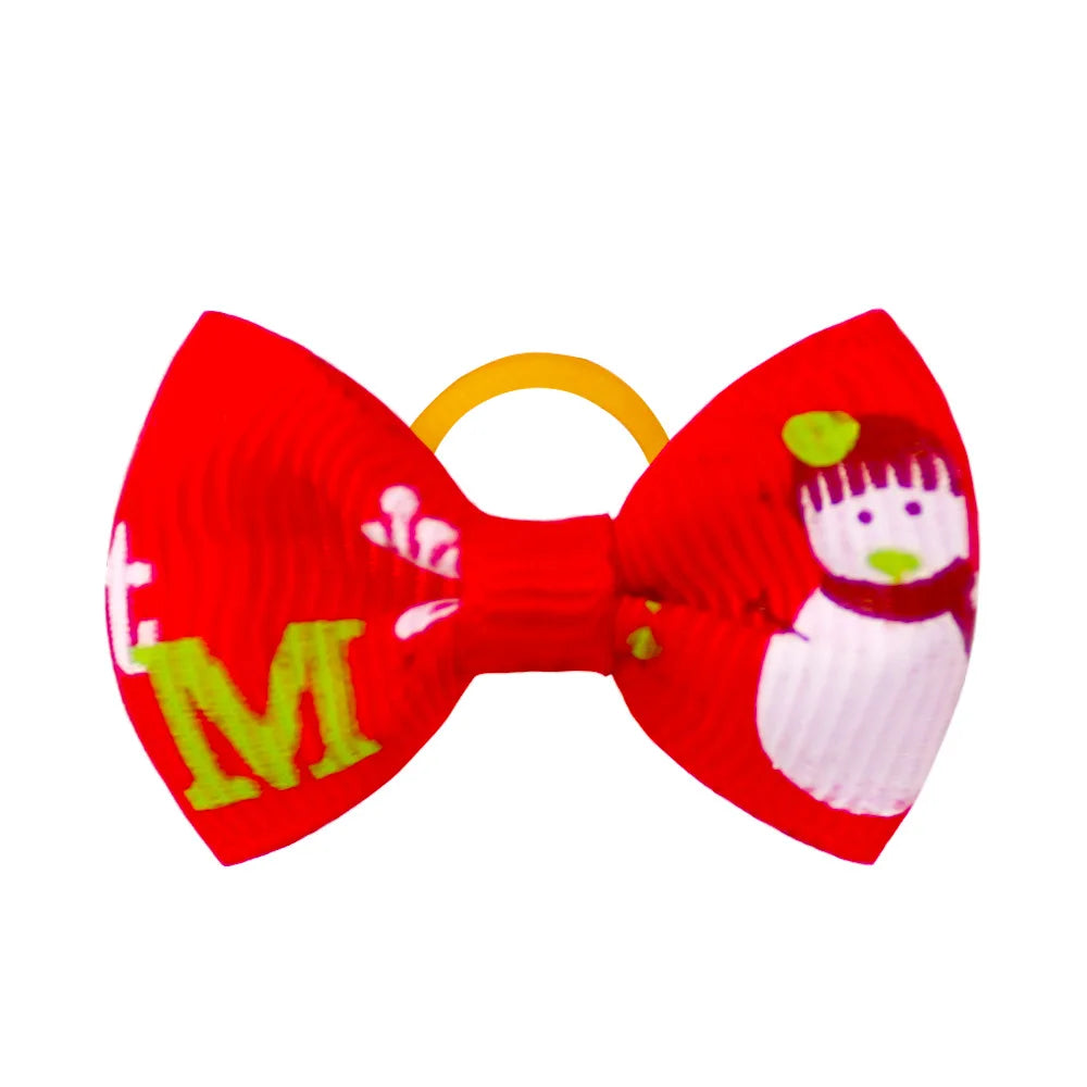 Fashion Mixcolor Pet Products Bowties Christmas Style Removable Pet Collar Accessories Dog Bows Pet Supplies Cat Dog Bowties