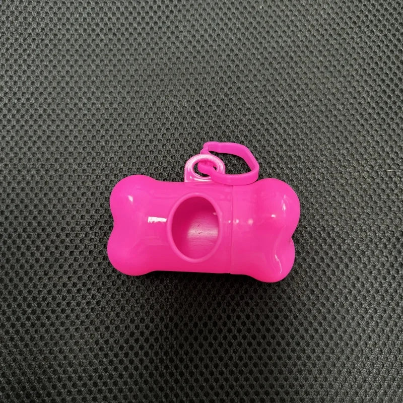 (Bone-Shaped) Dog Poop Bag Holders  Dog Waste Bags. Stylish And Portable, Perfect for Walking,