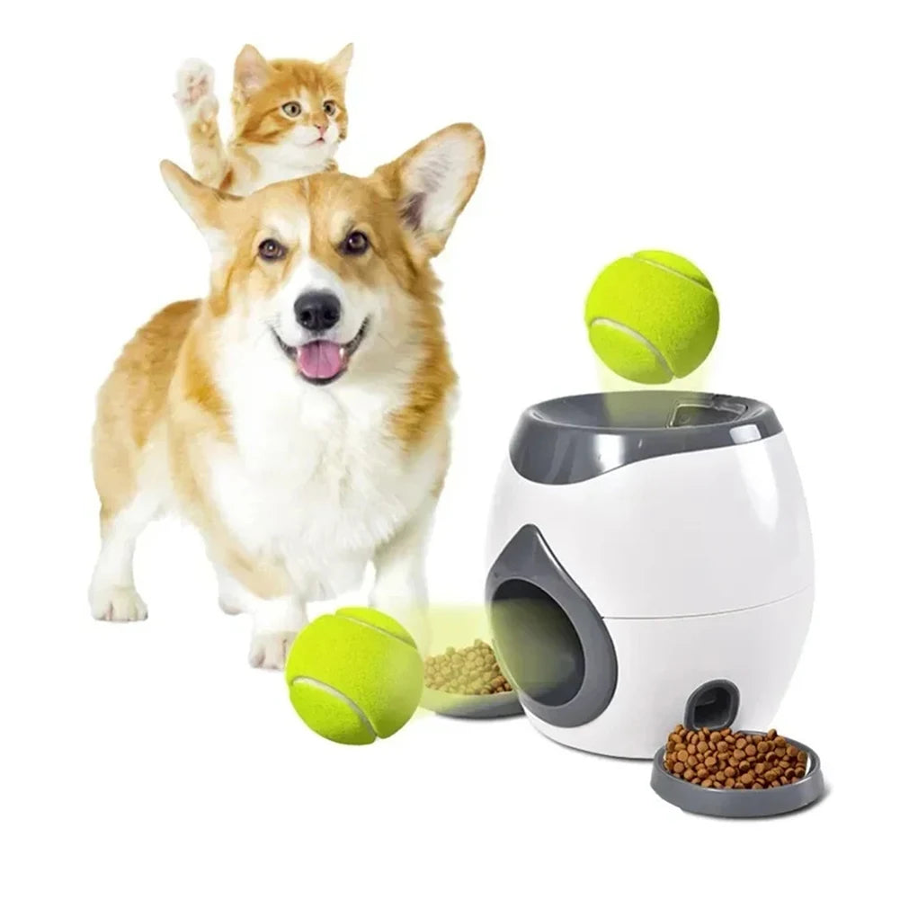 Automatic Pet Feeder Interactive Funny Throwing Smart Feeder Cat Interactive Toy