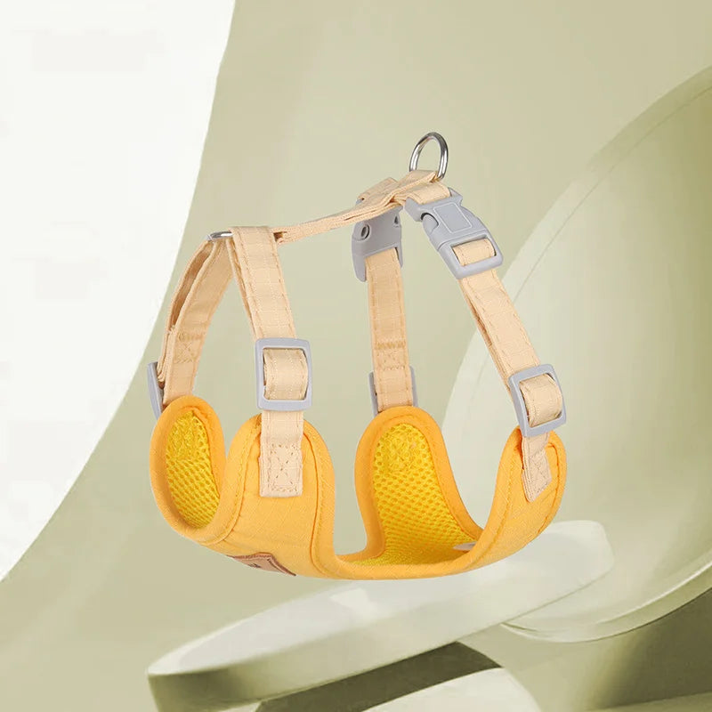 Cat Puppy Outdoor Walking Supplies Fashion Pet Harness and Leash Set for Small Dogs Cats Breathable Durable Kitten Harnesses