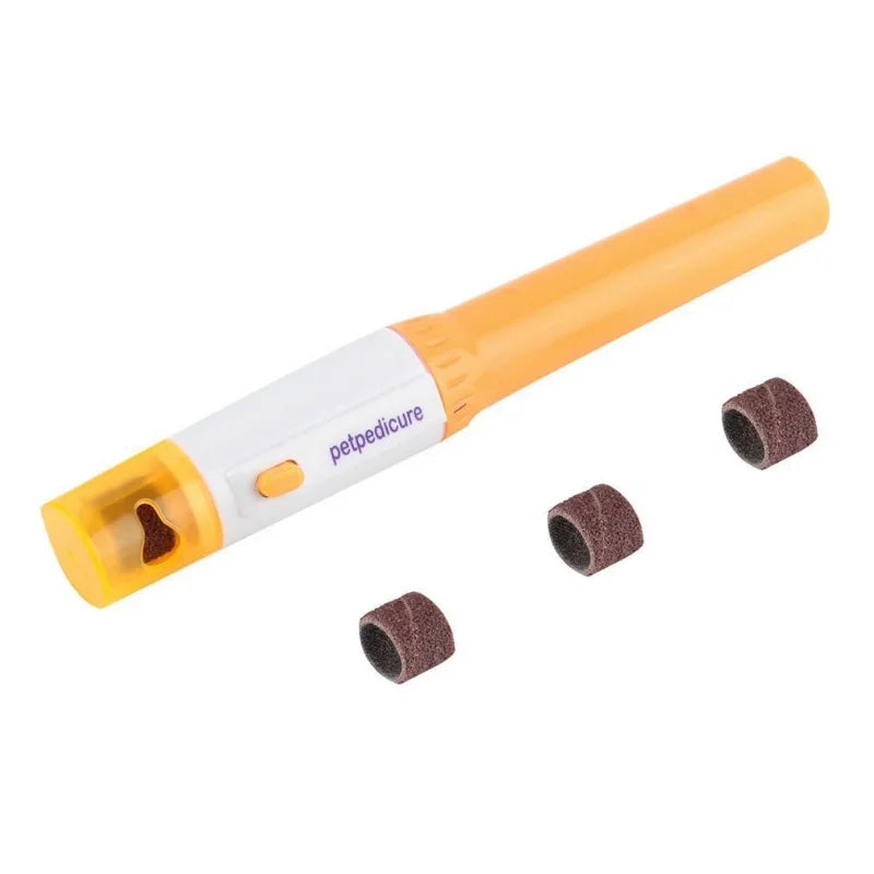 Dog Accessories 2025 Newest Dog Supplies Pet Electric Pet Nail Clipper Nail Polisher Cute Cat Dogs Pet Claw Nail Grooming