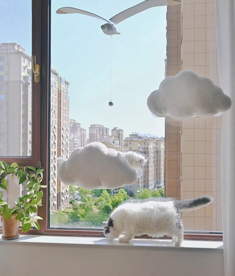 Creative Cat Bed Hammock Pet Cat Kitten Beds Cats Nap Sleeping Bag Basket Mat Pets Blankets Catnap Rug Raised Bed Furry Mats