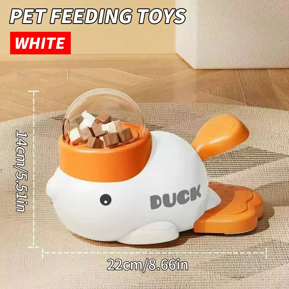 (Affordable pet feeding toys) Pet slow food bowl, pet leakage toy - highly interactive - suitable for both cats and dogs