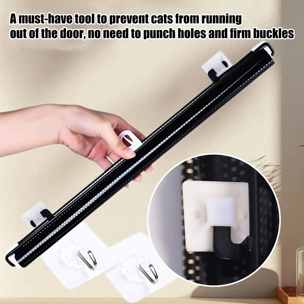 Expandable Cat and Dog Safety Gate Retractable Pet Gate, Portable Stair and Hallway Gate Prevents Babies DogsCats from Crossing