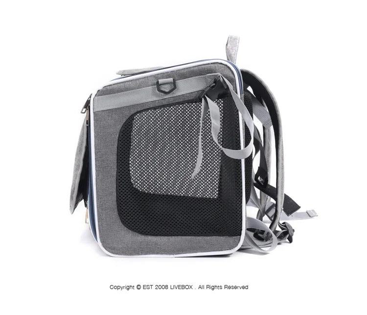 Hot High Quality Pet Bag For Outdoor Use Portable Hand-Held Backpack Nordic Style Bicycle In Car Cat Bag Dog Bag Home Goods