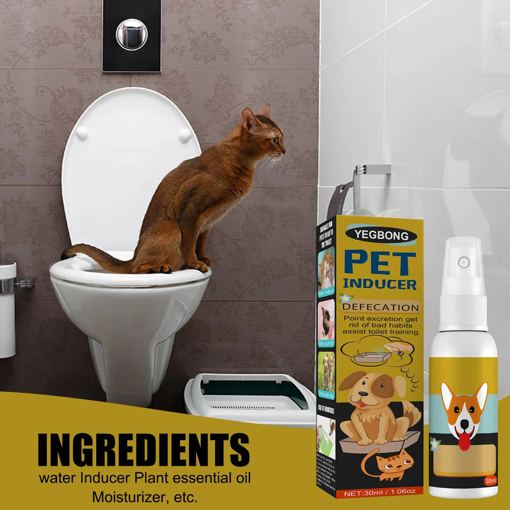 Dog Potty Training Spray Cats Kitten Outdoor Urine Poops Stool Location Helps Puppies Toilet Pet Positioning Defecation Inducer