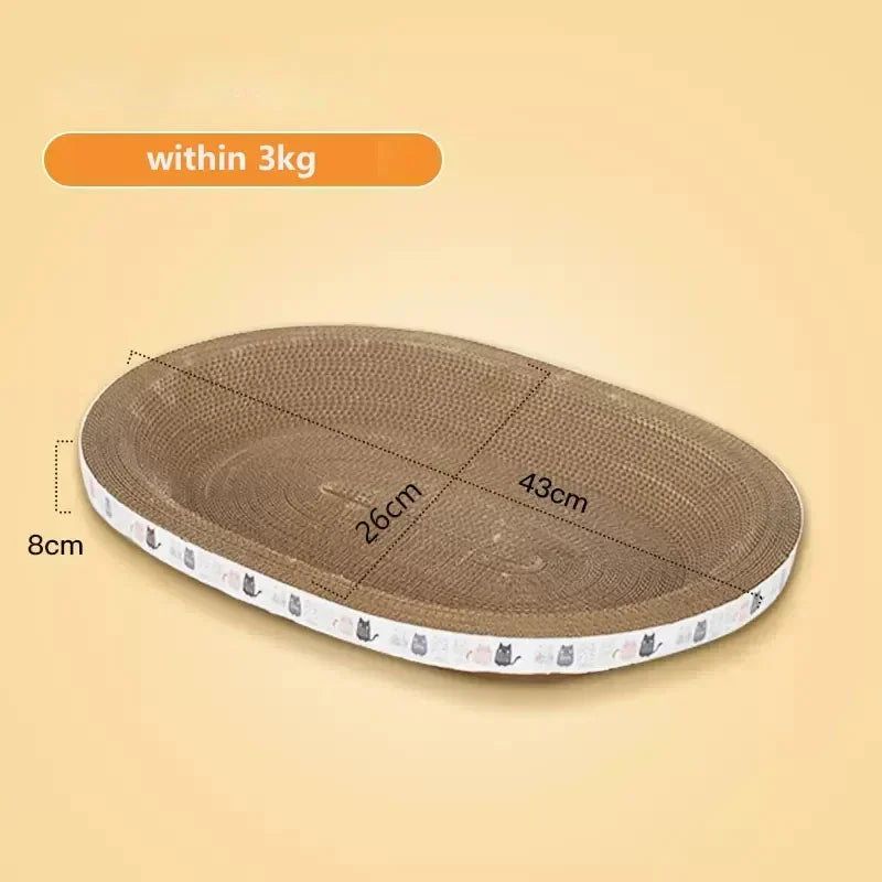 Cat Interactive Toy Rascador Para Gatos Cat Scratching Board Cat Scratcher Corrugated Cardboard Claw Grinding Cat Bed Nest