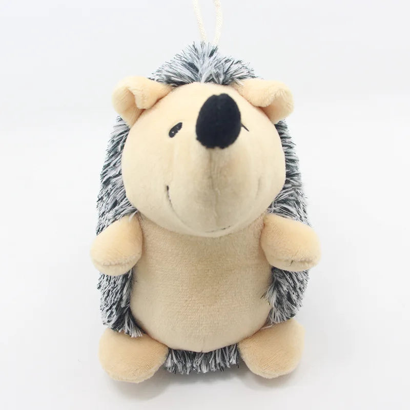Hot-selling pet sound toys hedgehog, dog relief gnawing plush hedgehog toy products Hot-selling pet sound toys hedgehog