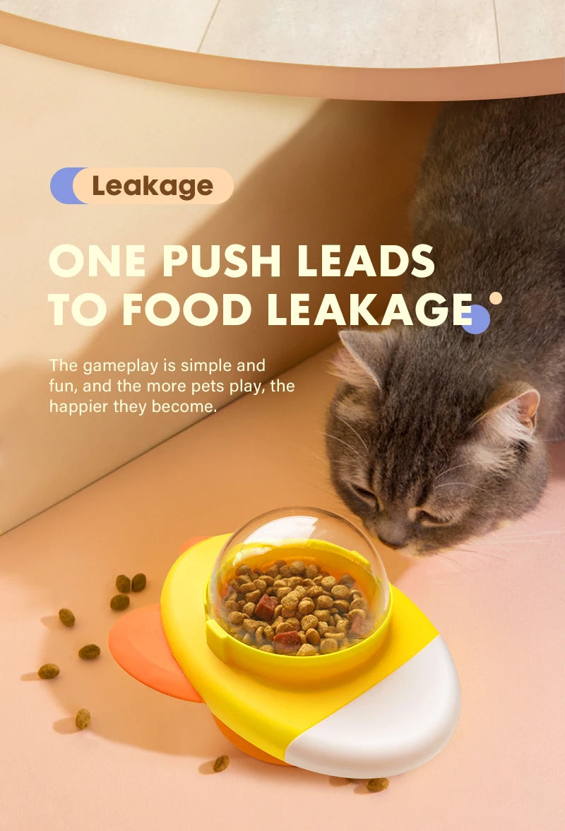 Dog Puzzle Toy Adjustable Treat Dispensing Toys Dog Food Dispenser Toy Interactive Cat Ball Slow Feeder Indoor