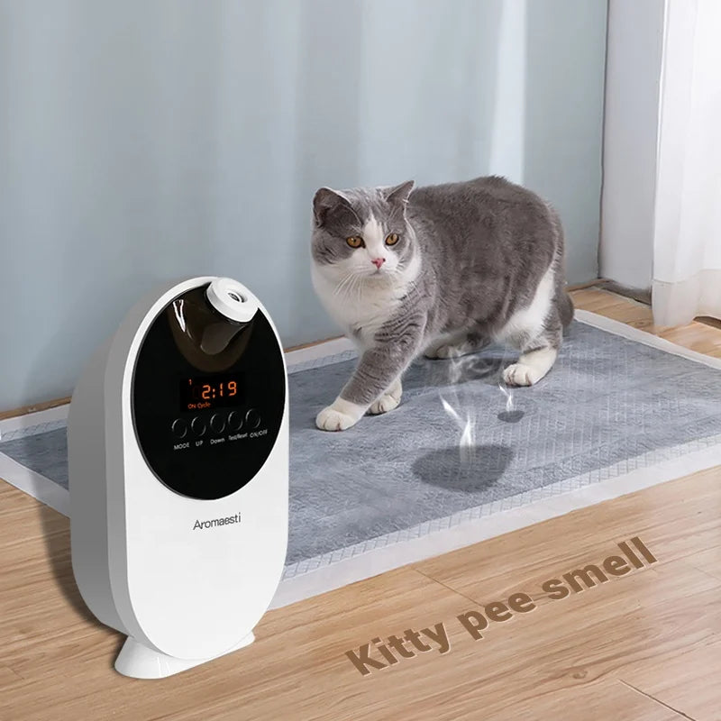 Dynamoelectric Timed Pet Sprayer Air Purifier Odor Eliminator for Pet Urine Smell Cleaning Deodorizer for Hotels Animal Shops US