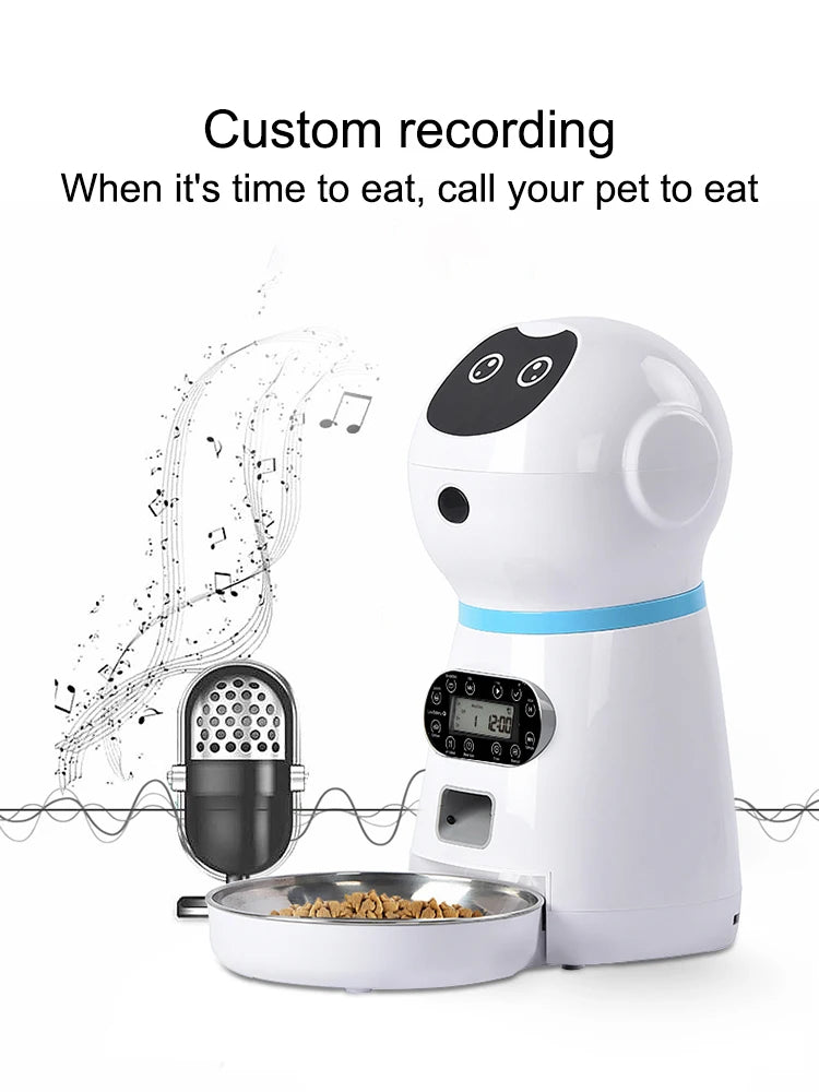 1PC Intelligent Pet Feeder - Cat And Dog Feeding Device - Automatic And Precise Feeding Intelligent Feeder