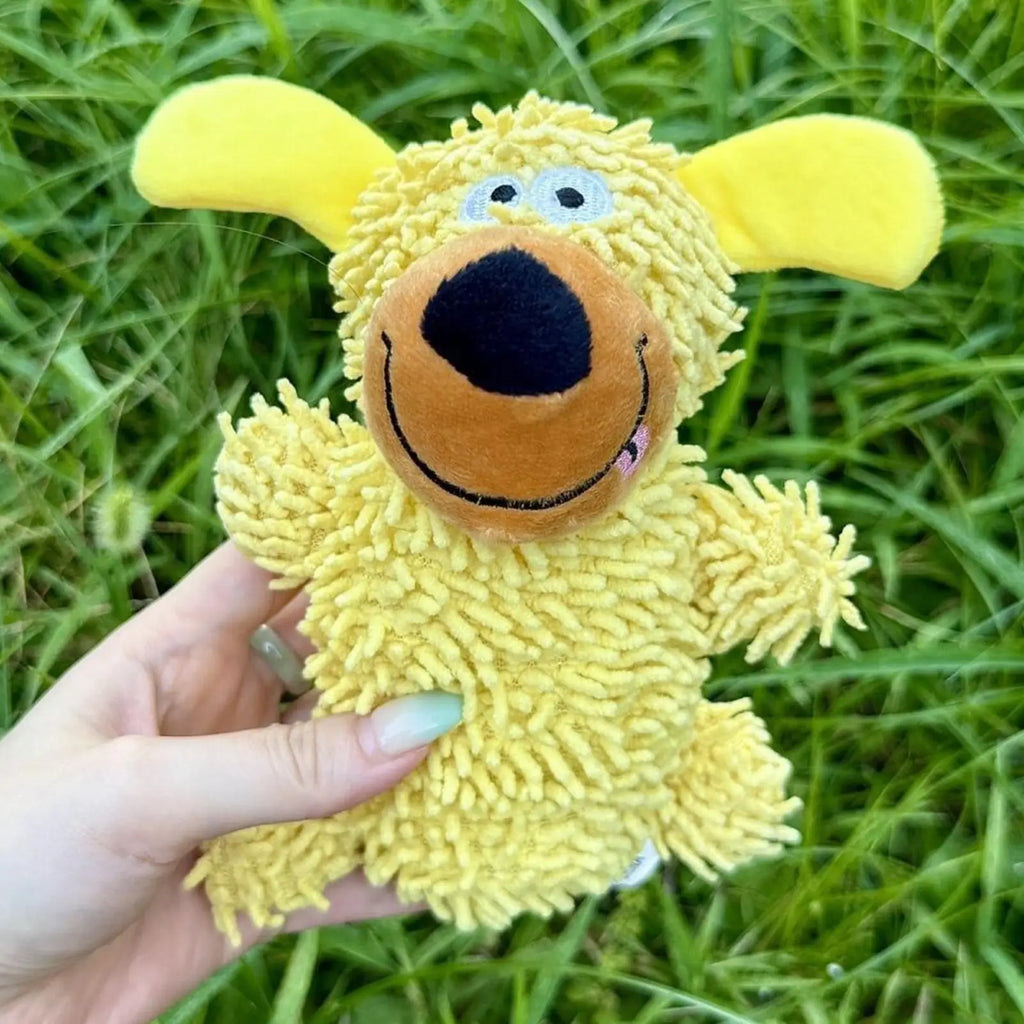 Dog Toys Chewers Cartoon Dog Plush Toys Pet Chew Games Pet Supplies Soft Doll For Small Medium Large Breed Indoor Outdoor