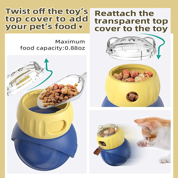 Pet Supplies Self-righting Owl-shaped Feeding Toy for Pets Cat Dog Toys Pet Products