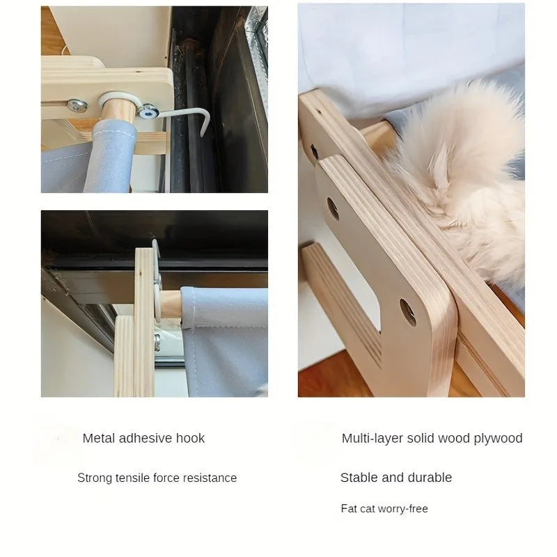 Bed Cats Window Hammock Balcon Pet Products Hammocks Hanging Beds House Kitten Furniture Accessories Pets Hammack Things