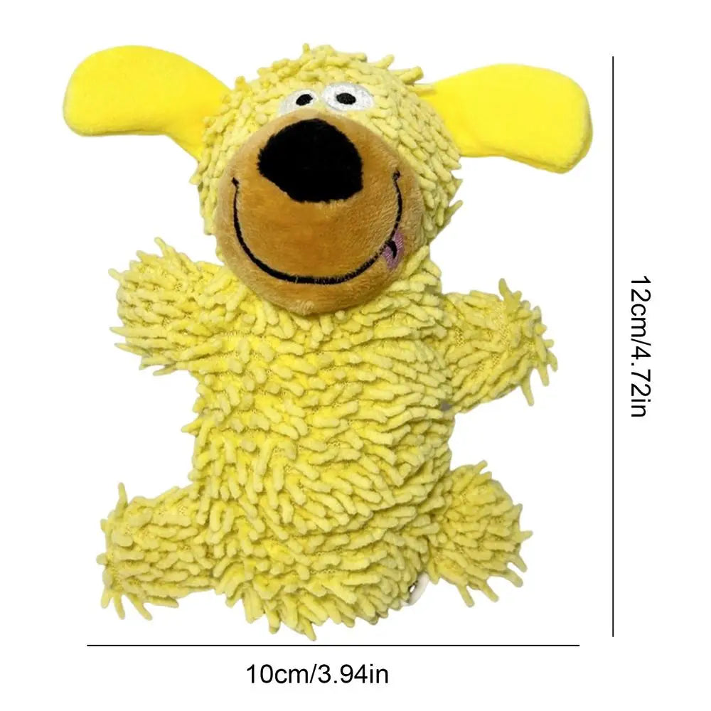 Dog Toys Chewers Cartoon Dog Plush Toys Pet Chew Games Pet Supplies Soft Doll For Small Medium Large Breed Indoor Outdoor