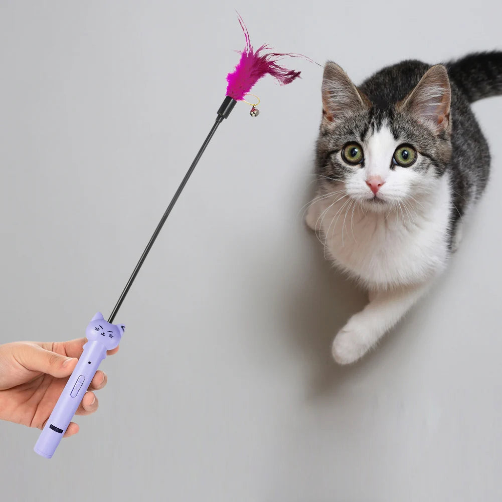 Cat Toys Mini Pointer Green Red Blue Light Dogs Pet Laser  Interactive Chase Pen Tease Cat Laser Light Training Flashlight