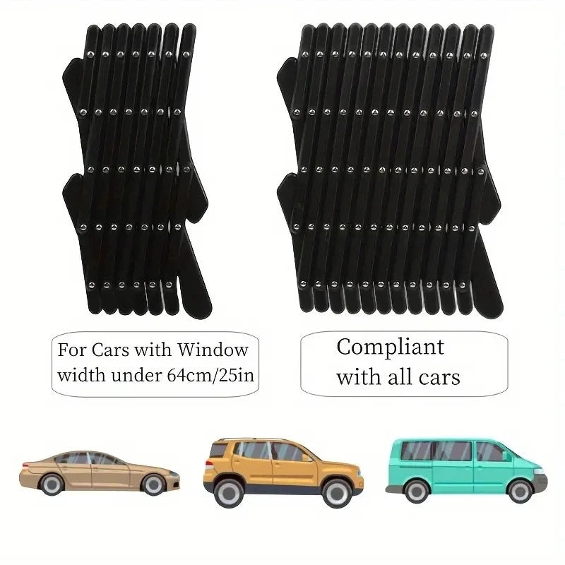 Car Window Pet Gate Pet Dog Puppy Ventilation Grill Safe Guard for Pet Travel Car Window Protection Mesh for Cars, Trucks & SUVs