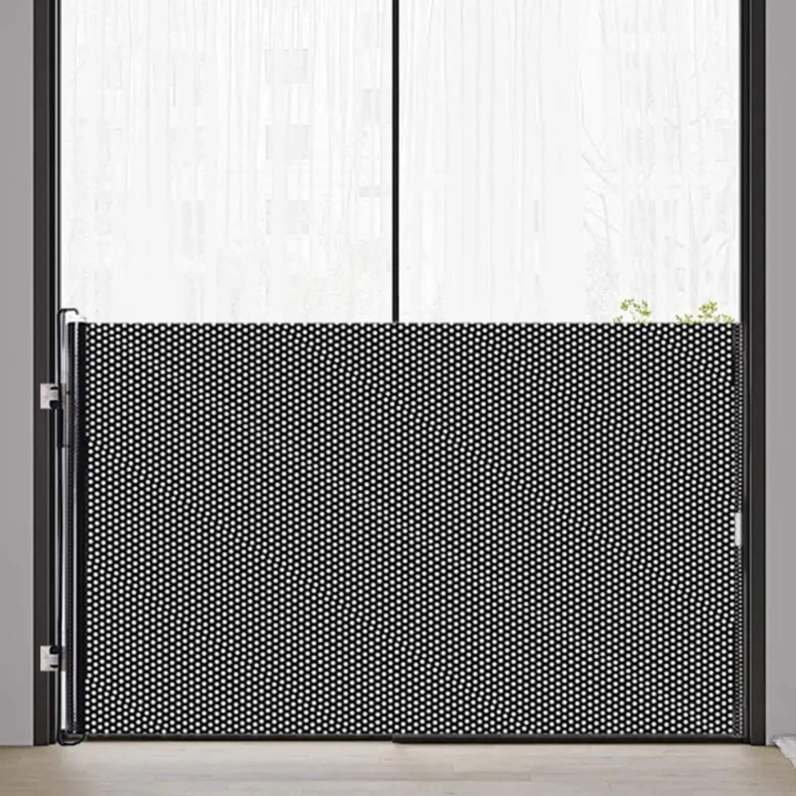 Expandable Cat and Dog Safety Gate Retractable Pet Gate, Portable Stair and Hallway Gate Prevents Babies DogsCats from Crossing