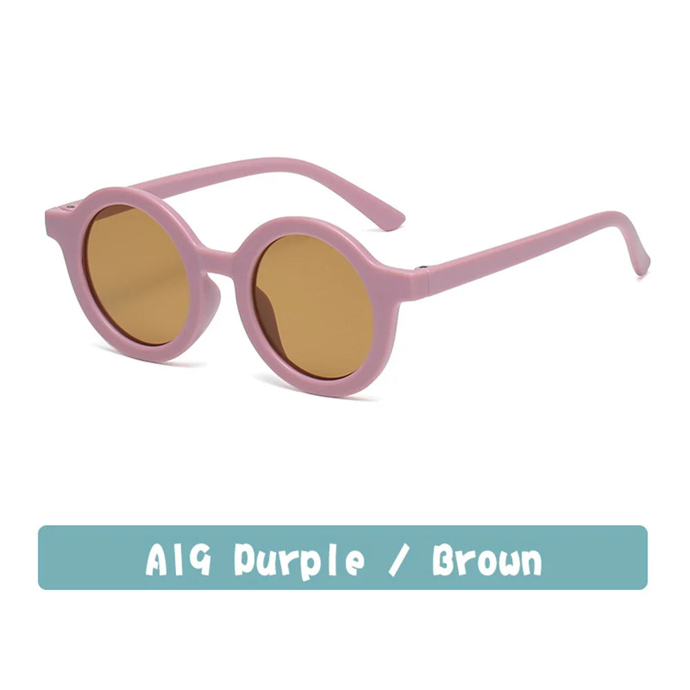 Fashion Pet Products Sunglasses Retro Solid Color Round Convenience Glasses Eyeglass For Pet Photos Props Accessories