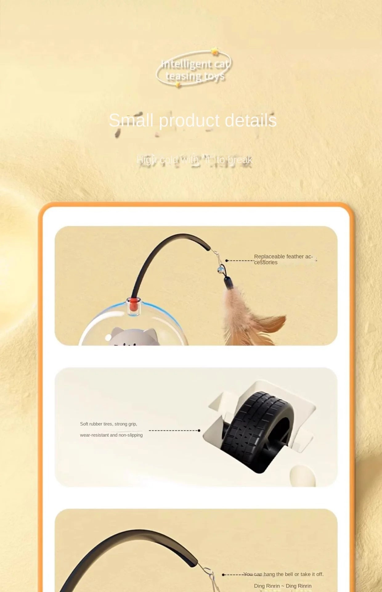 3-in-1 Automatic Intelligent Pet Teaser Toy – Interactive Cat & Dog Toy for Indoor Fun & Engagement