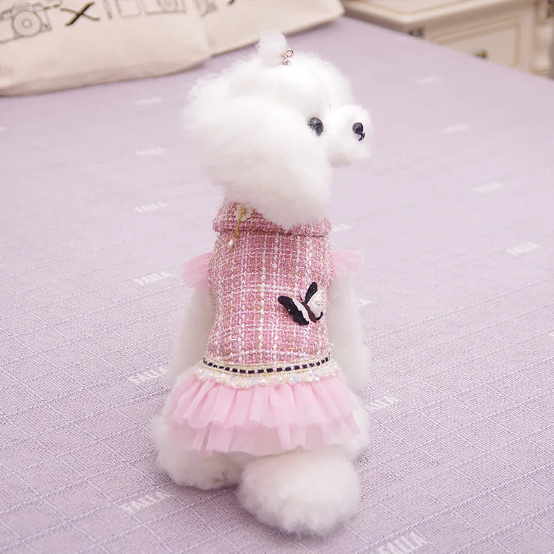 Dog clothes Princess Dress & Jacket For Pets, Suitable For Poodle, Maltese, Yorkshire Terrier In Spring And Autumn