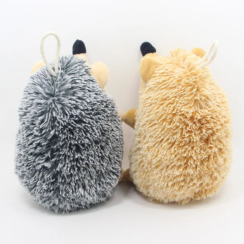 Hot-selling pet sound toys hedgehog, dog relief gnawing plush hedgehog toy products Hot-selling pet sound toys hedgehog