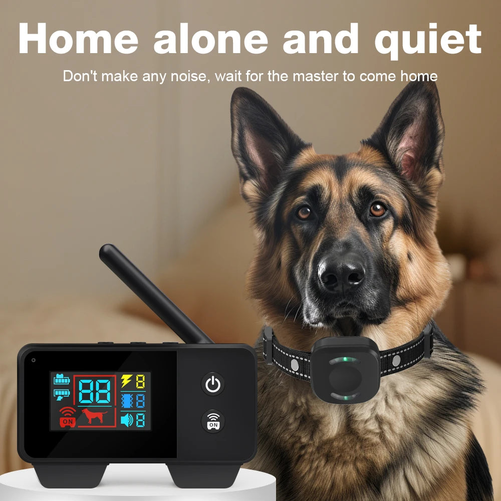 Electronic Pet Fence System 480M GPS Wireless Dog Fence Rechargeable Vibration Shock Sound Remote Control Pet Accessories