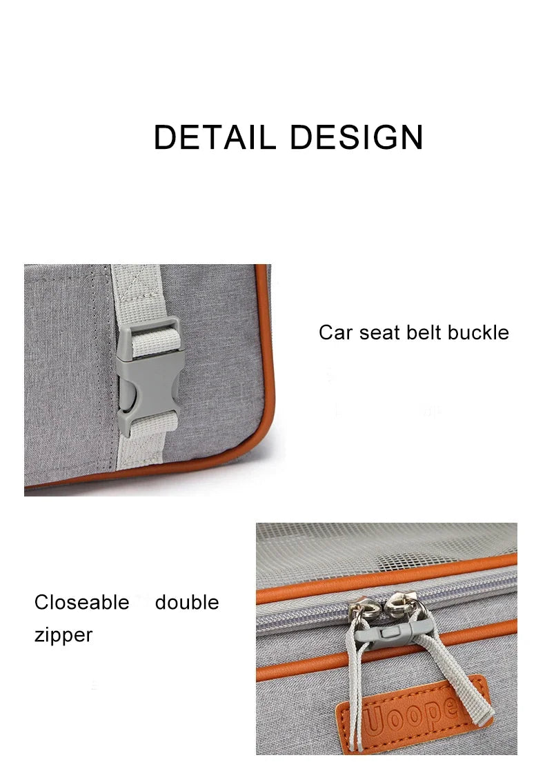 Crossbody Dog Bag Pet Backpack Crossbody Bag Solid Color Multipurpose Shoulder Bag Pet Carrier For Cats Dogs Stuff Dog Carrier