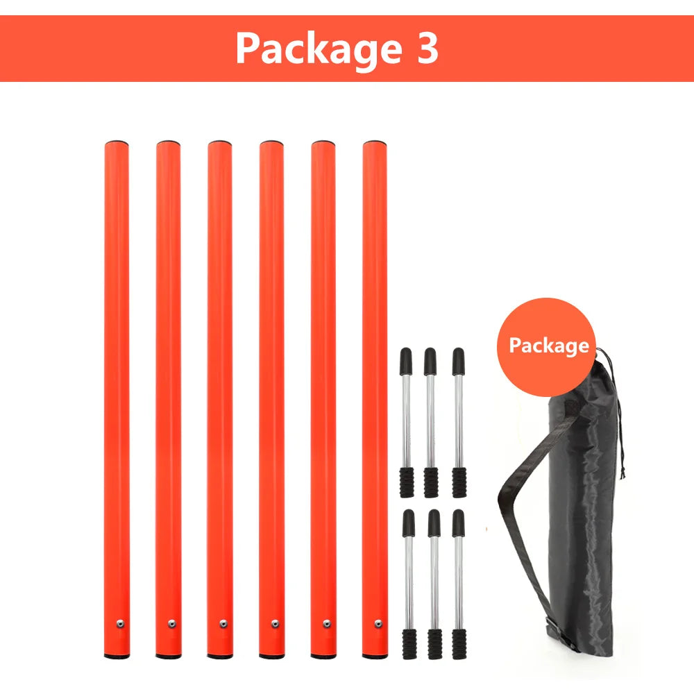 Dog Agility Equipment Portable Pet Training Equipments Dogs Jumping Training Tool Outdoor Dogs Running Stake Sports Stakes Pole