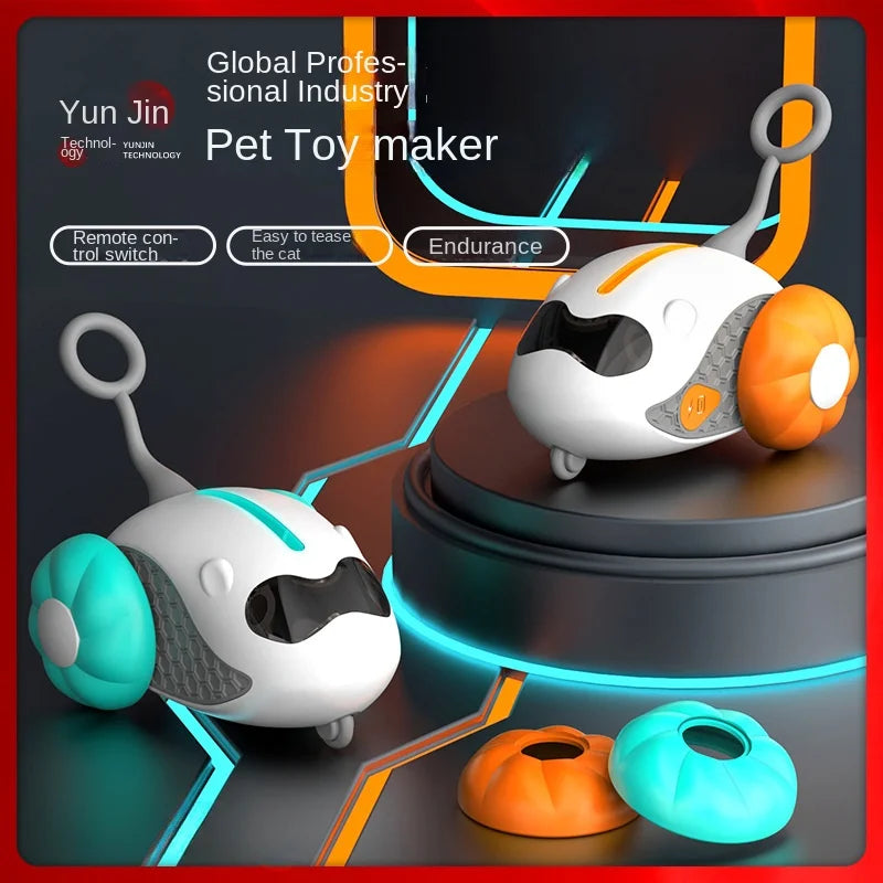 Intelligent Sports Car Electric Pet Toy Cat Remote Control Toy Car Cat/dog Interactive Game Cat Accessories Pets Kitten Supplies