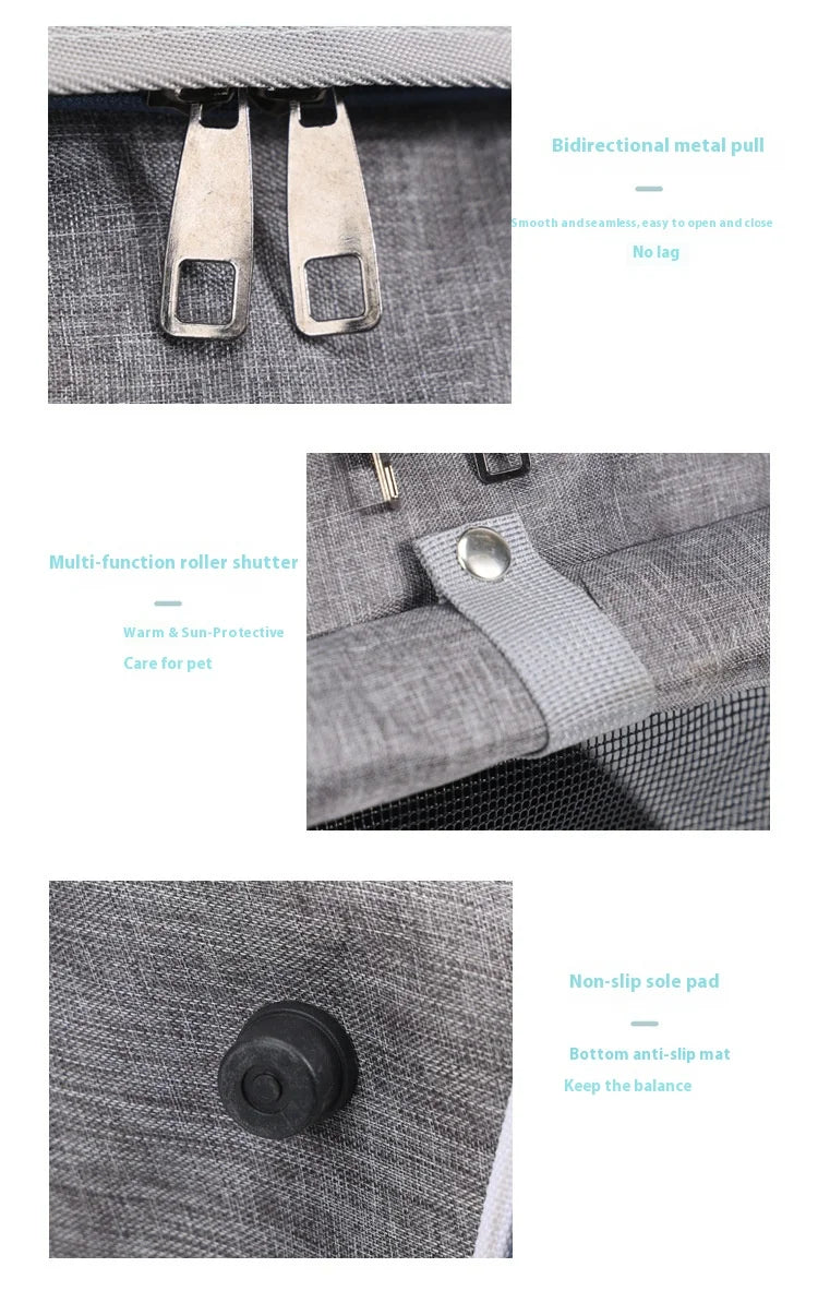 Hot High Quality Pet Bag For Outdoor Use Portable Hand-Held Backpack Nordic Style Bicycle In Car Cat Bag Dog Bag Home Goods