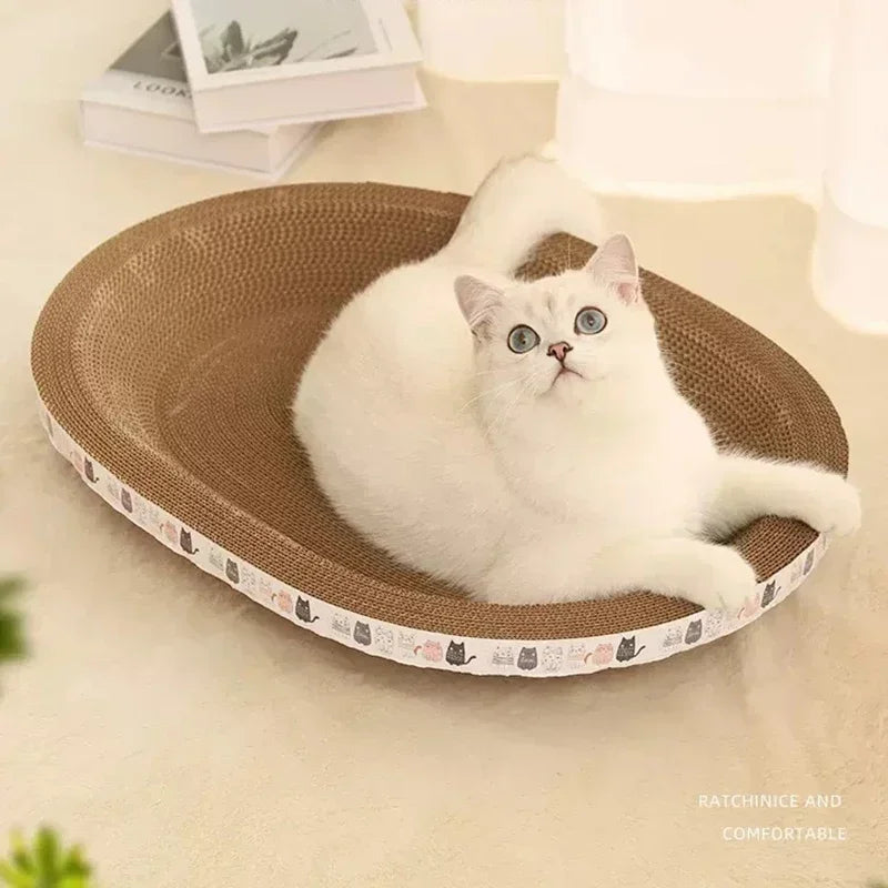 Cat Interactive Toy Rascador Para Gatos Cat Scratching Board Cat Scratcher Corrugated Cardboard Claw Grinding Cat Bed Nest