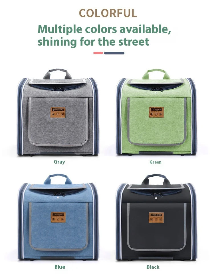 Hot High Quality Pet Bag For Outdoor Use Portable Hand-Held Backpack Nordic Style Bicycle In Car Cat Bag Dog Bag Home Goods