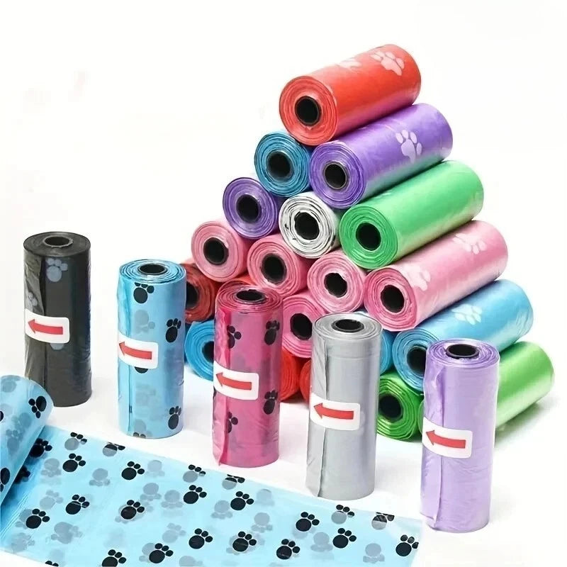 Dog Poop Bags Pet Poop Bags Disposable Dog Waste Bag Bulk Poop Bag Leak-Proof Dog Waste Bags for Pet Supplies