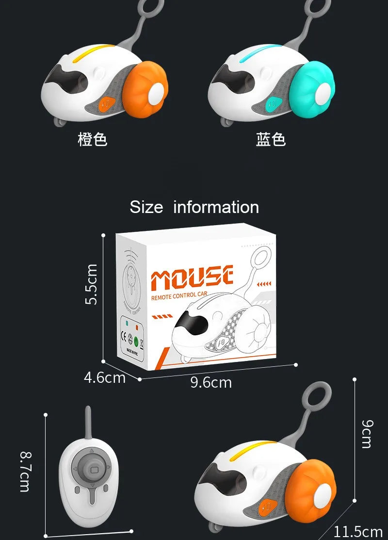 Intelligent Sports Car Electric Pet Toy Cat Remote Control Toy Car Cat/dog Interactive Game Cat Accessories Pets Kitten Supplies