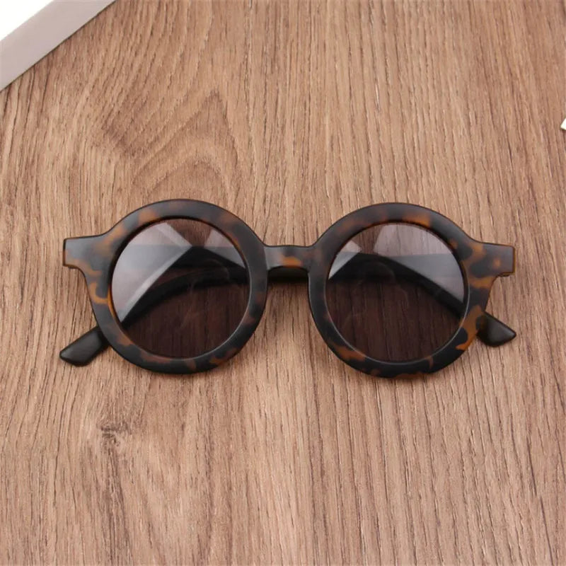 Fashion Pet Products Sunglasses Retro Solid Color Round Convenience Glasses Eyeglass For Pet Photos Props Accessories
