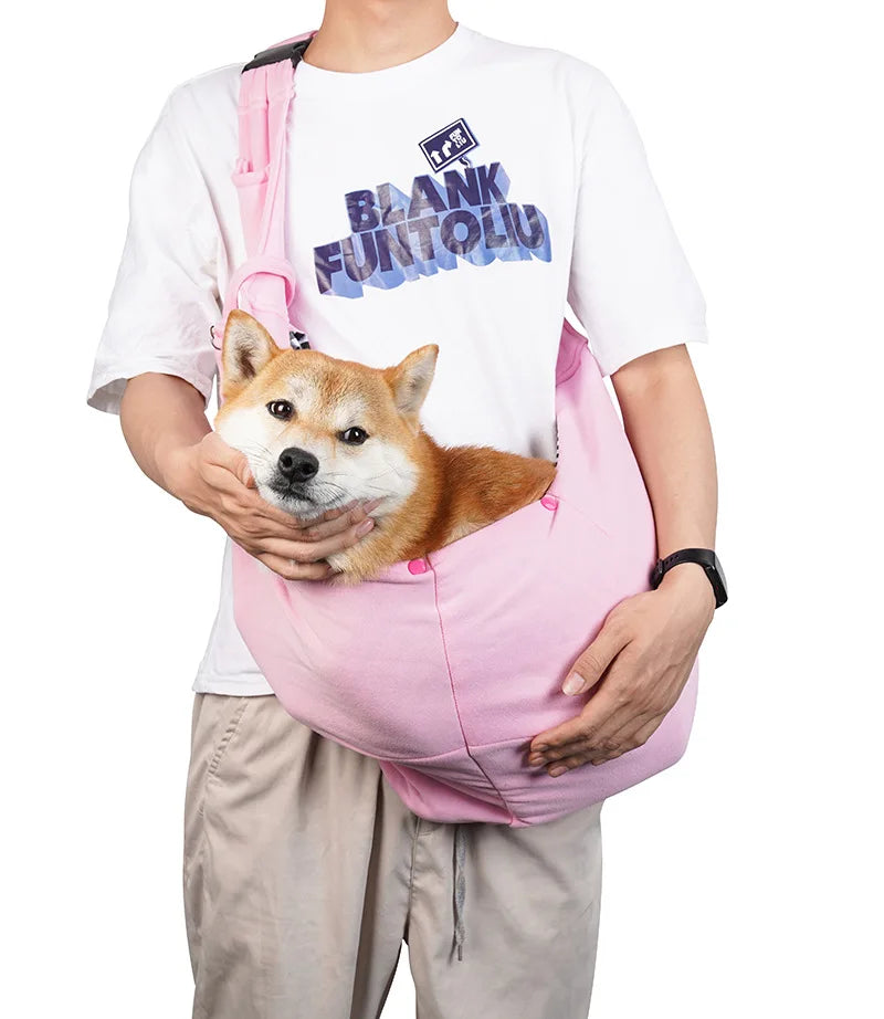 Cat bag portable, large capacity adjustable pet backpack travel breathable wholesale dog crossbody pet bag